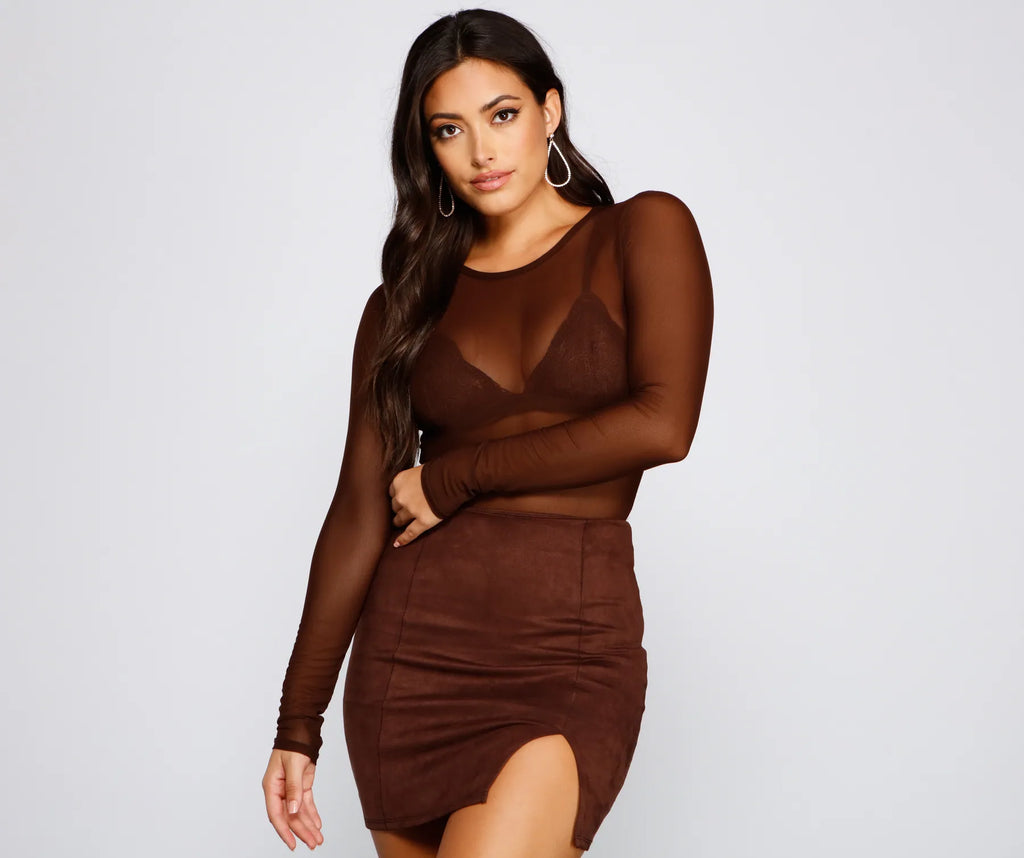 Love's A Mesh Bodysuit