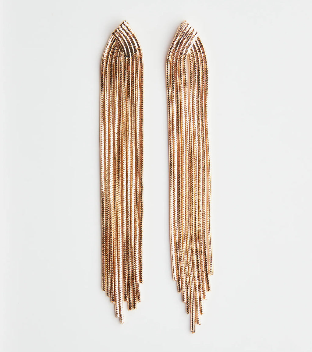 Fallin' For Fringe Duster Earrings