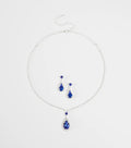 Fairytale Come True Necklace And Earrings Set