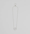 Pretty Shine Cubic Zirconia Circle Pendant Necklace