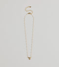 Memorable Glam Dainty Bow Charm Necklace