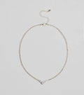 Gleam And Glow Rhinestone Necklace