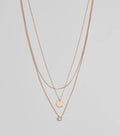Fab Statement Layered Rhinestone Necklace Set