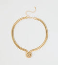 Sleek And Bold Snake Chain Necklace