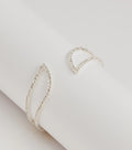 Endless Shine Memory Wire Rhinestone Bracelet